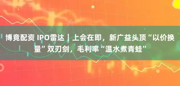 博竟配资 IPO雷达｜上会在即，新广益头顶“以价换量”双刃剑，毛利率“温水煮青蛙”